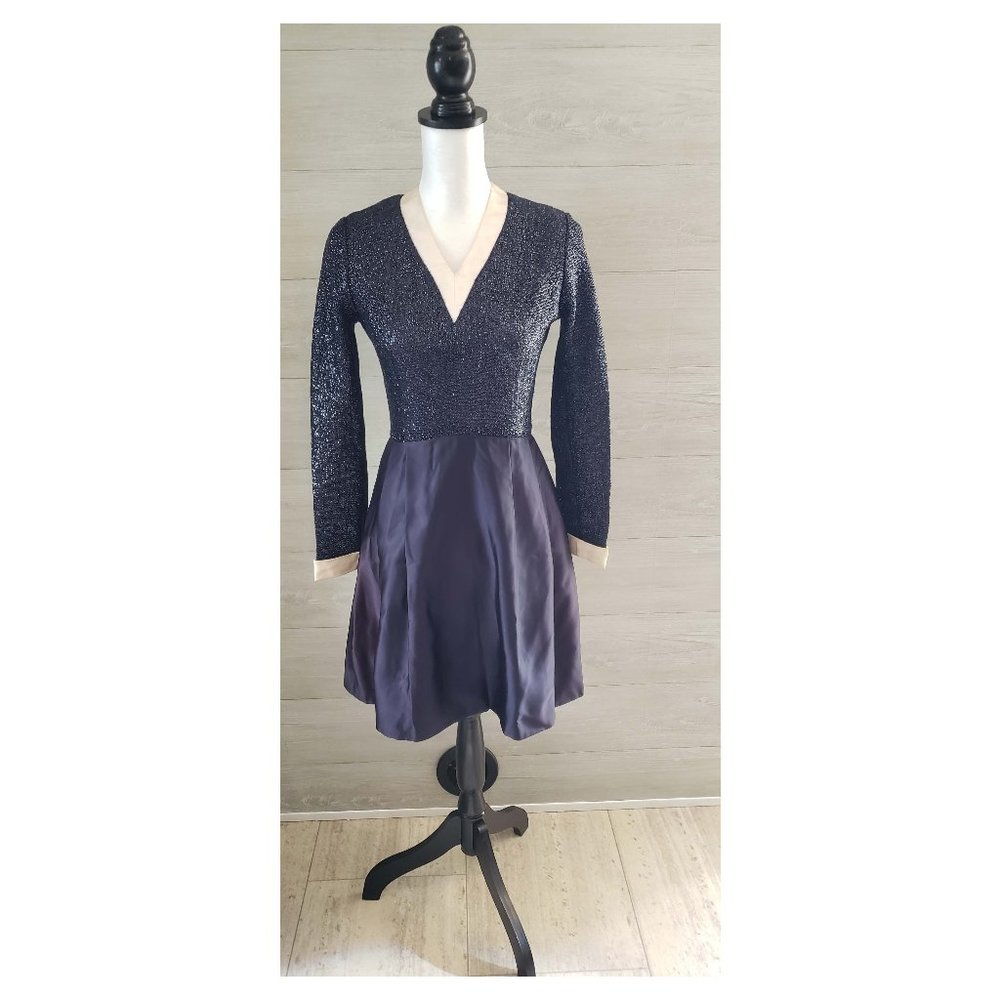 Baltman & Co Vintage 50/60’s Navy Blue Event/Formal Dress (XS or 7/8 jr)